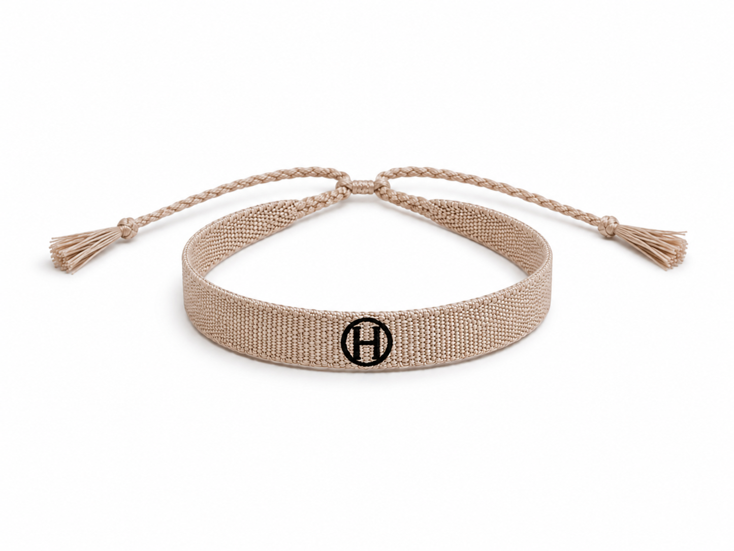 Homme Cotton lightweight cotton bracelet by Ombré Homme