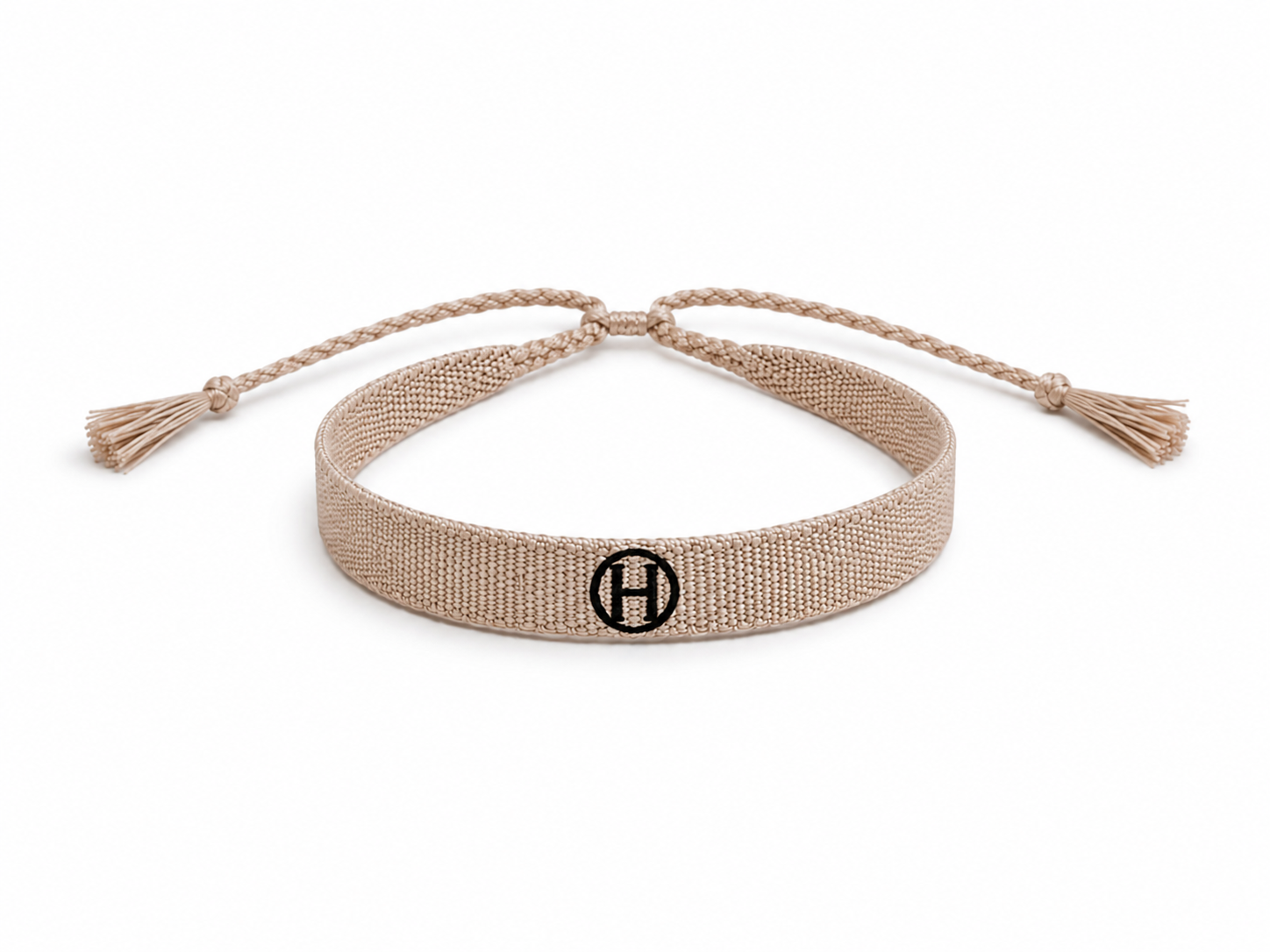 Homme Cotton lightweight cotton bracelet by Ombré Homme